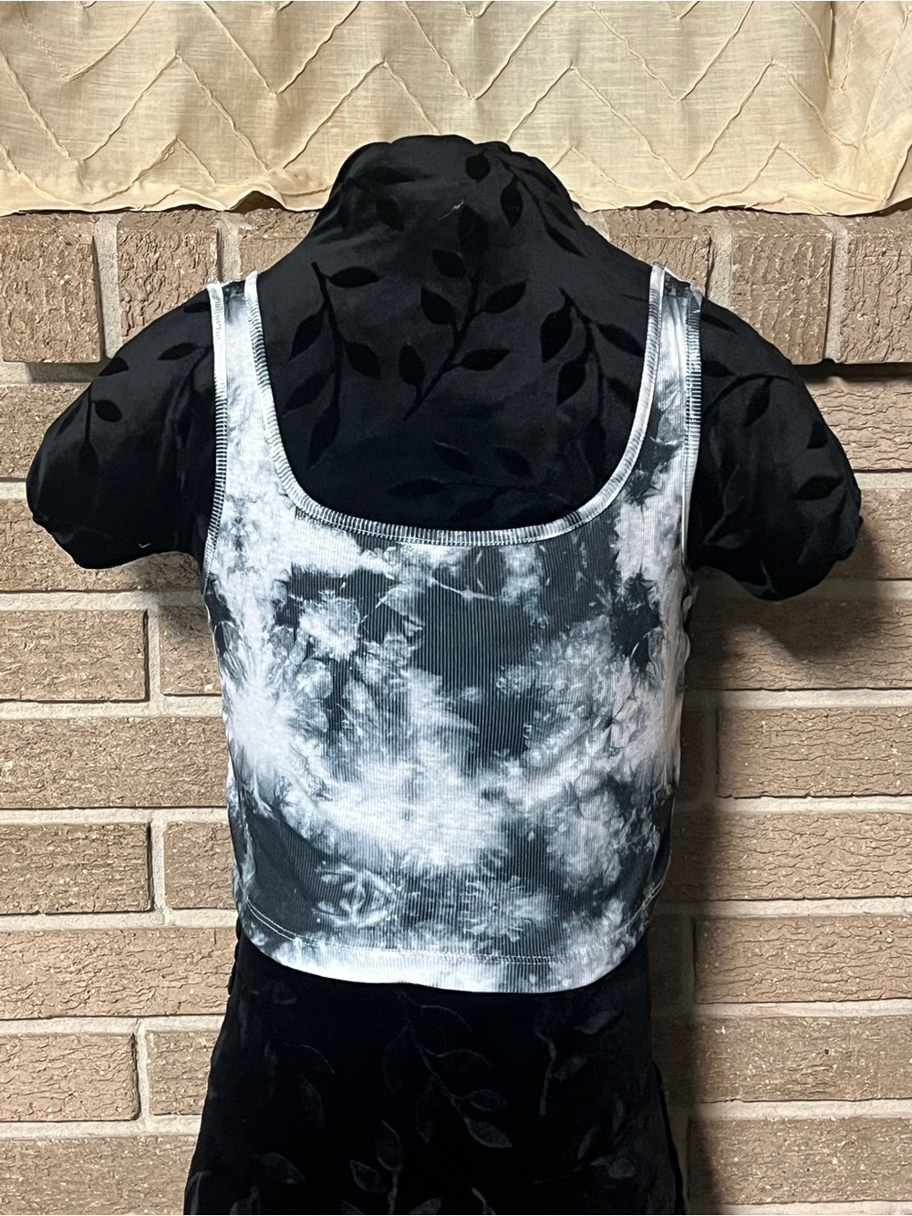 Rib Knit Cropped Tank